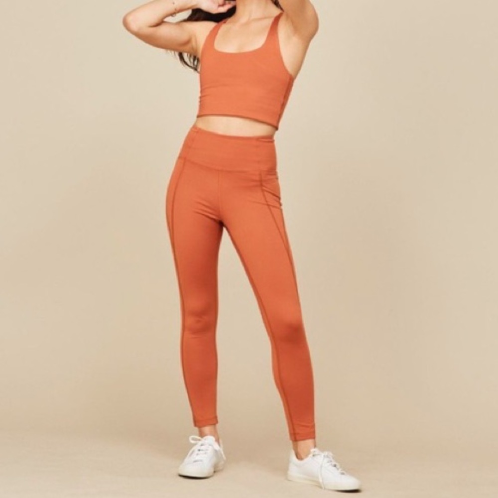 Girlfriend Collective Paloma Bra and Leggings